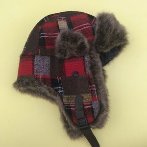 MUDD Bomber Winter Hat Plaid